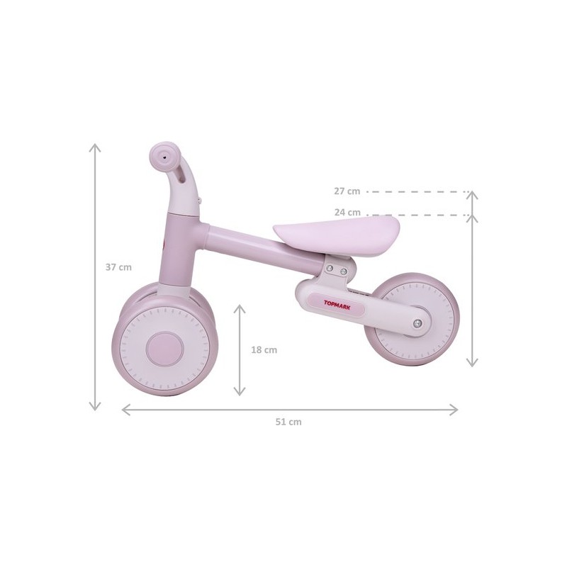 Loopfiets Yuki - Lilac, Topmark