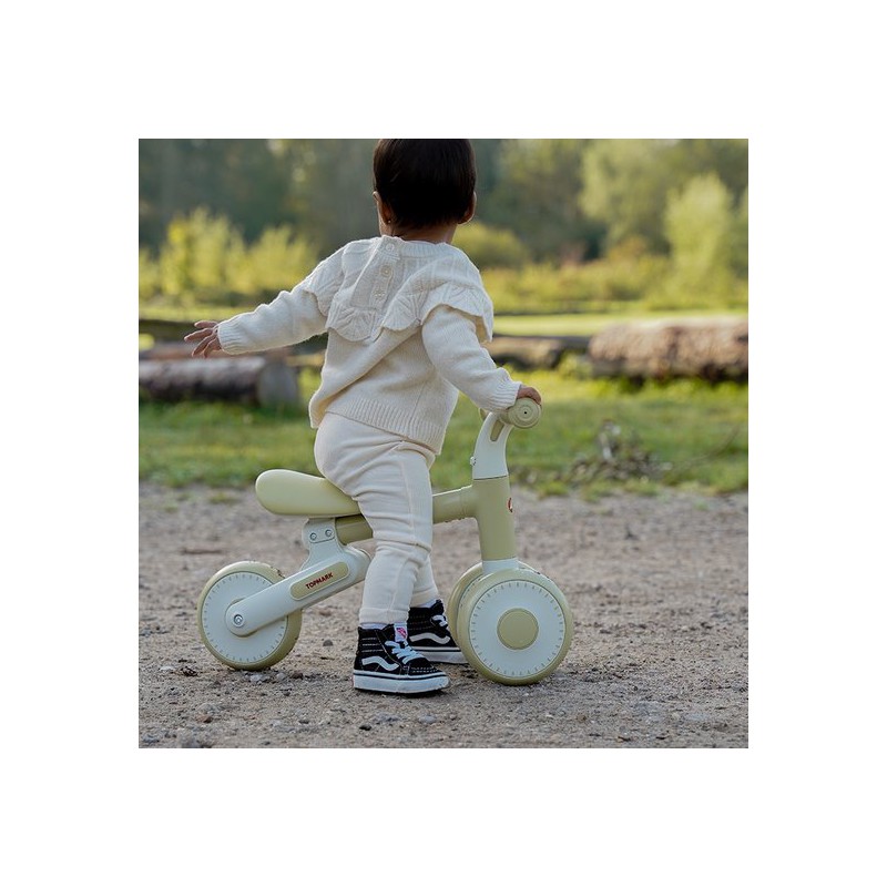 Loopfiets Yuki - Pistache groen, Topmark