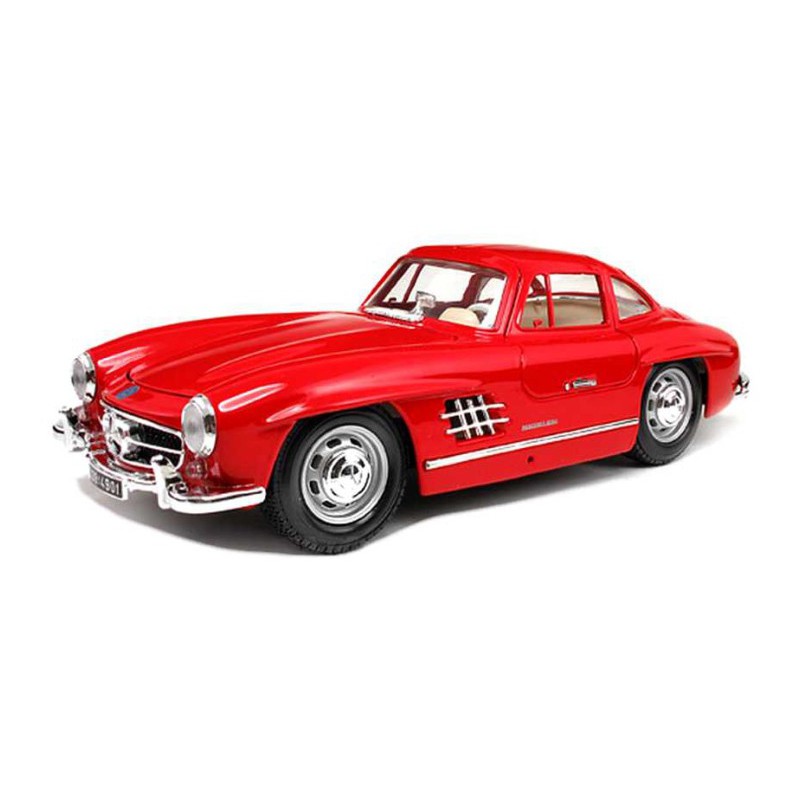 Mercedes Benz 300 SL (rood), 1:24, Welly