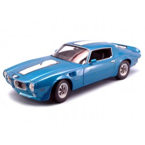 1972 Pontiac Firebird Trans AM (blauw/wit), 1:24, Welly