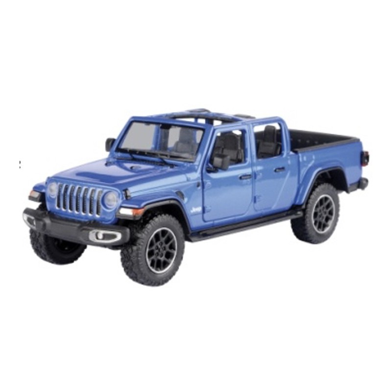 Jeep Gladiator Overland 2021 (blauw), 1:24, MotorMax