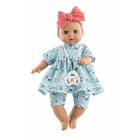 Paola Reina, Pop Sonia (jurk/panda) met mechanisme (36cm)