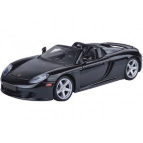 Porsche Carrera GT Cabrio (zwart), 1:24, MotorMax
