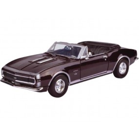 Chevrolet Camaro SS 1967 (donker rood), 1:24, MotorMax