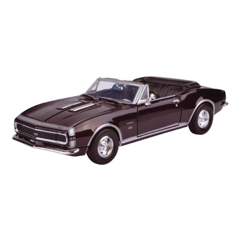 Chevrolet Camaro SS 1967 (donker rood), 1:24, MotorMax