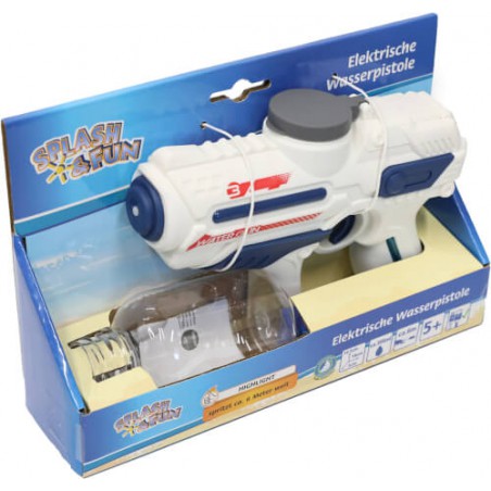 Splash & Fun - elektrische waterpistool 18 cm