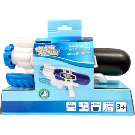 Splash & Fun - waterpistool met pomp 28 cm