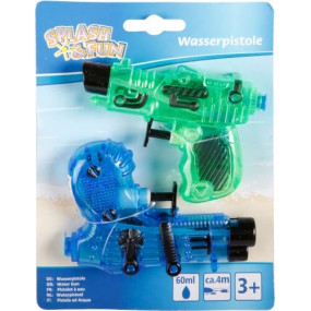 Splash & Fun - waterpistool galaxy 2 stuks 11cm