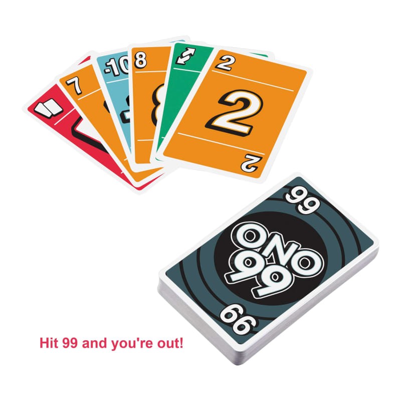O'no 99  Kaartspel, Mattel