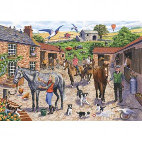 Stable Yard, Otter House 1000 stukjes puzzel