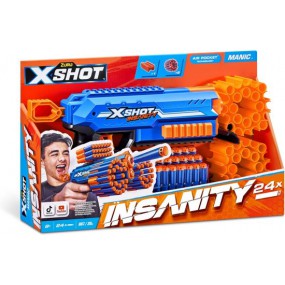 Zuru - X Shot insanity manic 24 darts