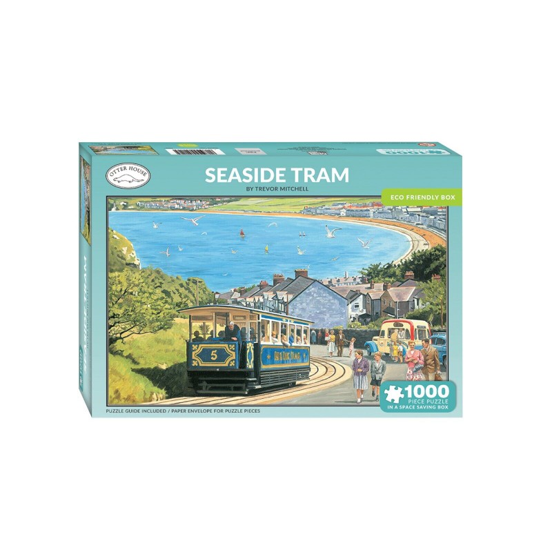 Seaside tram, Otter House 1000 stukjes puzzel