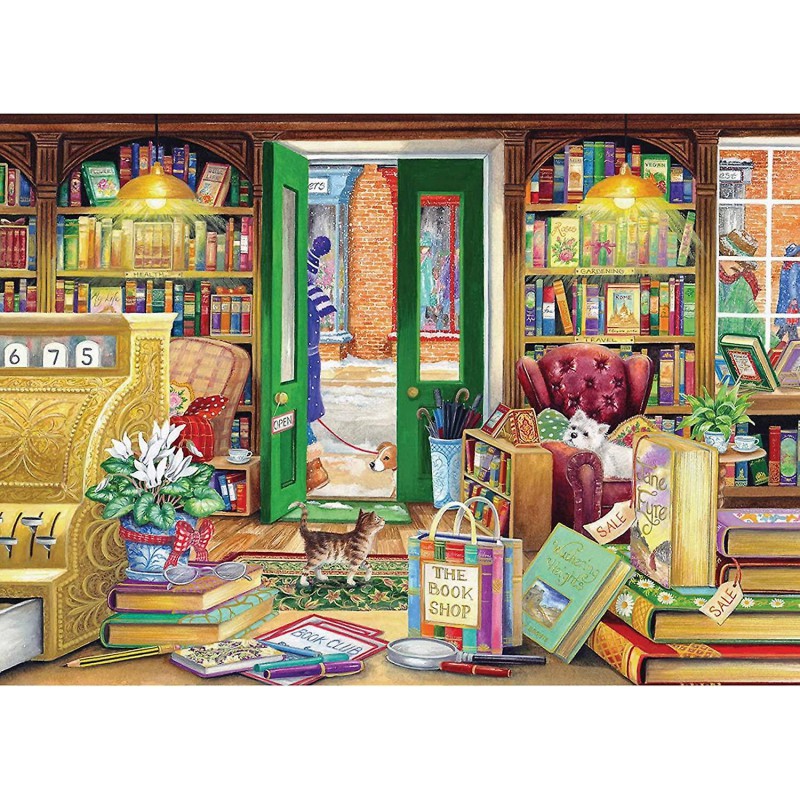 The Book Shop, Otter House 1000 stukjes puzzel