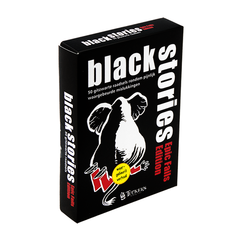 Black Stories kaartspel Daily Disasters 50 raadsels 2+ spelers