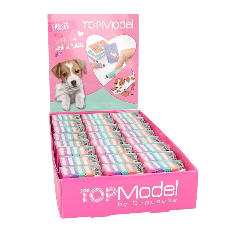 TOPModel gummset, mini schoolboeken en potloden 12443