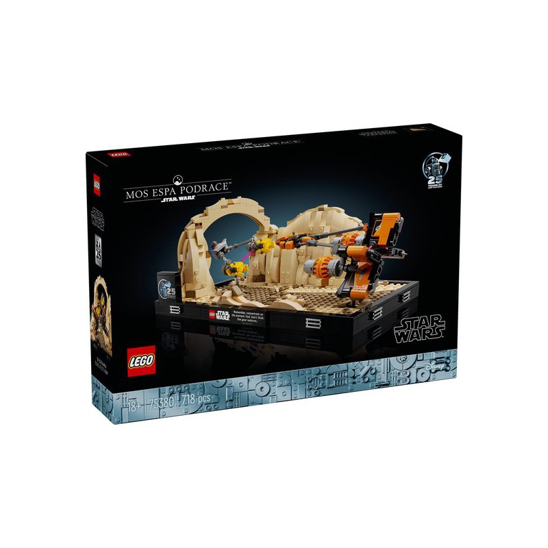 LEGO STAR WARS - 75380 Mos Espa Podrace diorama
