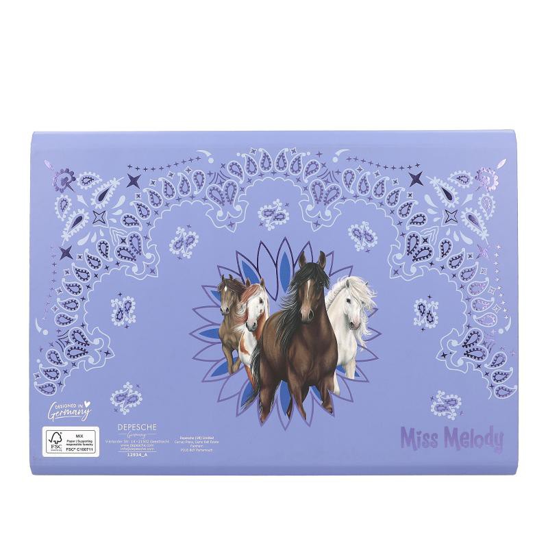 Miss Melody Briefpapier in registermap 12934