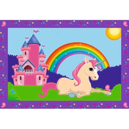 CreArt junior,Magical unicorns, Schilderen op nummer, Ravensburger