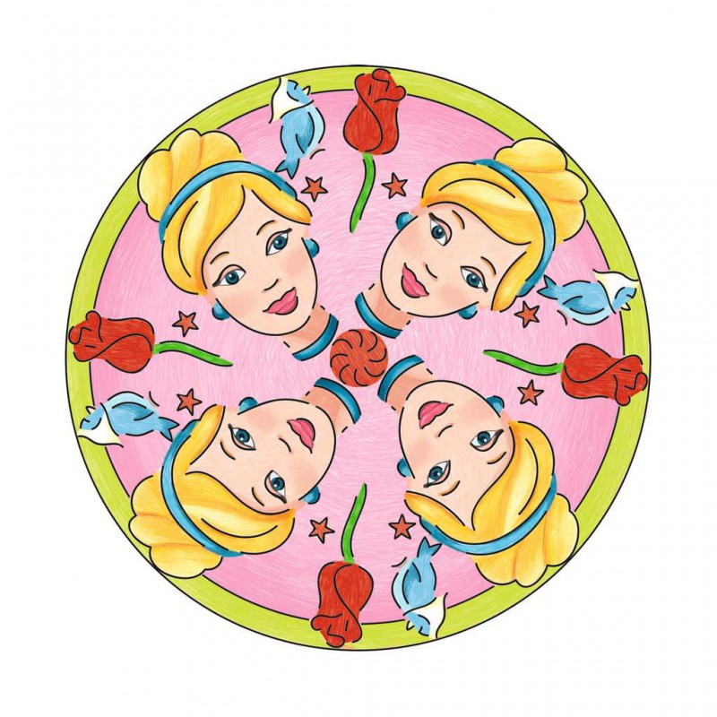 Midi Mandala Designer Disney Princess Ravensburger