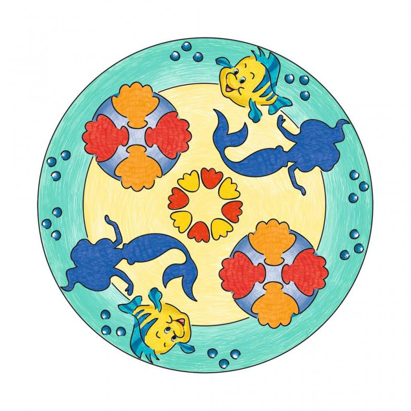 Midi Mandala Designer Disney Princess Ravensburger