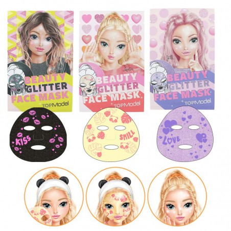 TOPModel Sheetmasker glitter BEAUTY and ME 12825