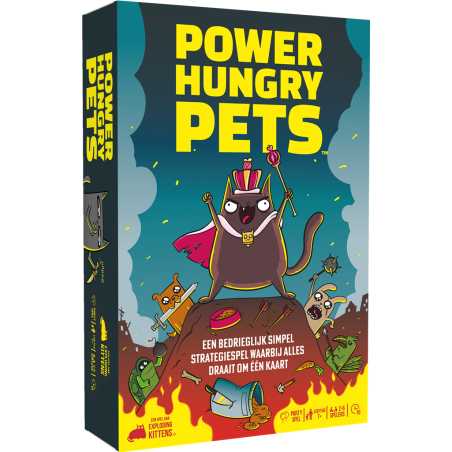 Power Hungry Pets, Kaartspel