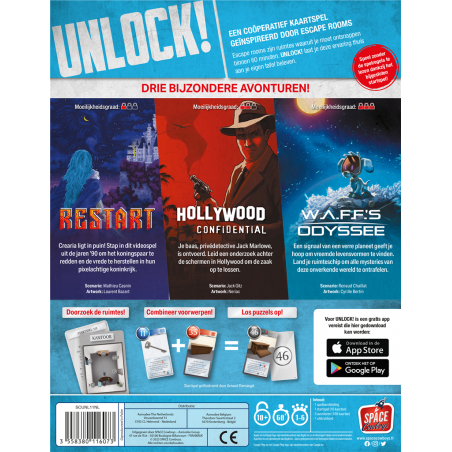 Unlock! Bijzondere avonturen, Asmodee Space Cowboys