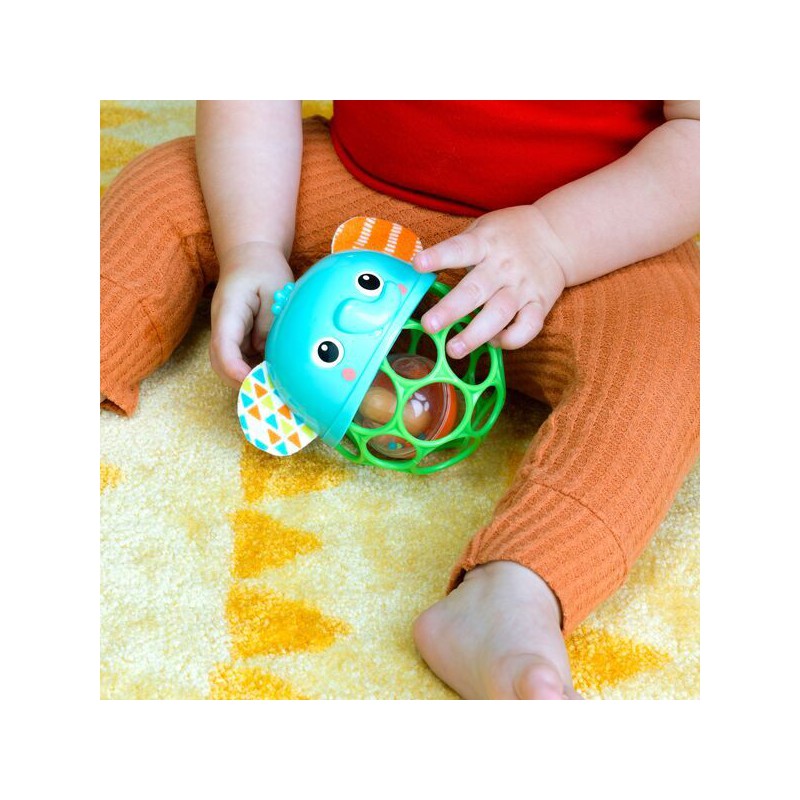 Oball Giggle & Glow grijpbal