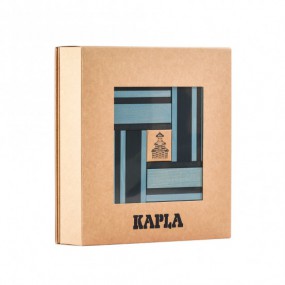 Kapla - 40 stuks blauw met boek