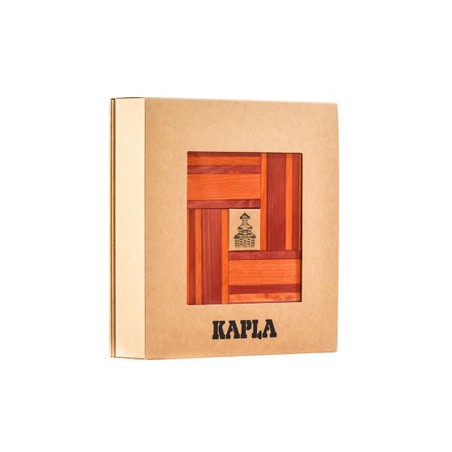 Kapla - 40 stuks rood/oranje met boek