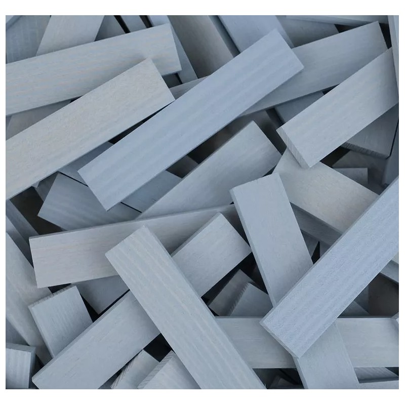 Kapla - 40 stuks in kist, grijs