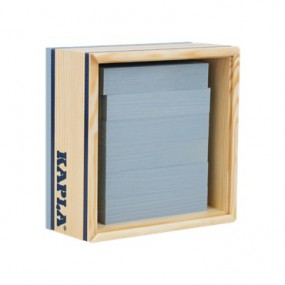 Kapla - 40 stuks in kist, grijs