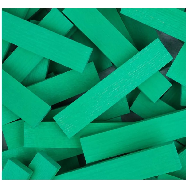 Kapla - 40 stuks in kist, lichtgroen