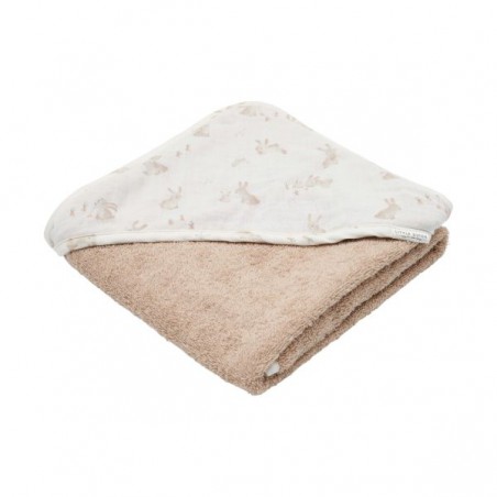 Badcape, Baby Bunny beige - Little Dutch