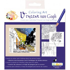 Fridolin, Coloring Art - Vincent van Gogh