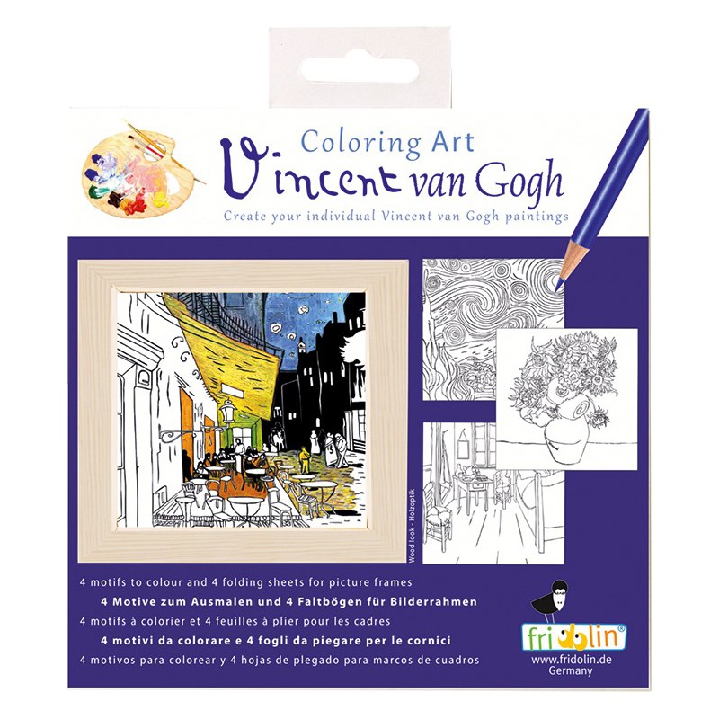 Fridolin, Coloring Art - Vincent van Gogh