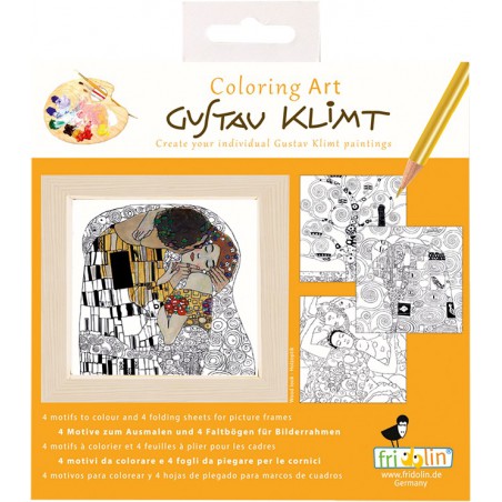 Fridolin, Coloring Art - Gustav Klimt