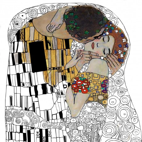 Fridolin, Coloring Art - Gustav Klimt