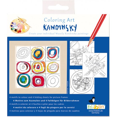 Fridolin, Coloring Art - Kandinsky