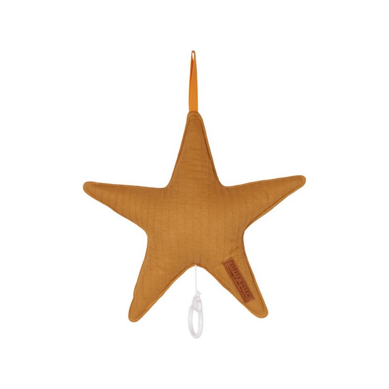 Ster muziekdoos pure ochre spice, Little Dutch