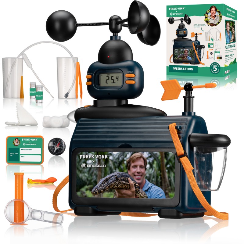 Freek Vonk, Kinder weerstation