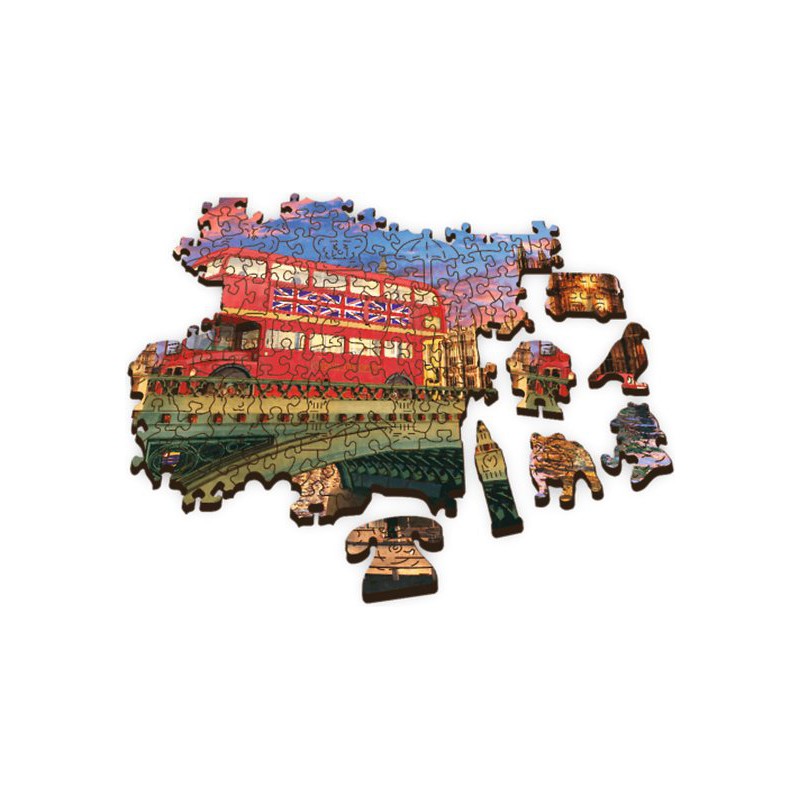 Palace of Westminster, wooden puzzle 500+1 met aparte stukken