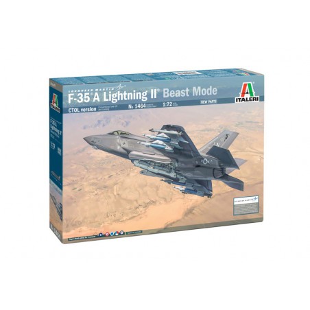 F-35 A Lightning II (Beast mode) 1:72, Italeri