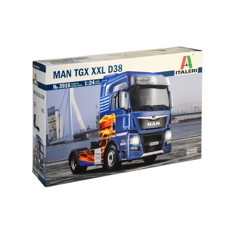 Man TGX D38 Truck 1:24, Italeri