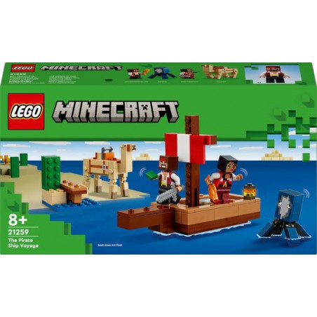 LEGO MINECRAFT - 21259 De piratenschipreis