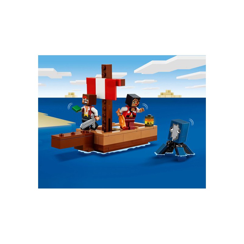 LEGO MINECRAFT - 21259 De piratenschipreis