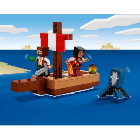 LEGO MINECRAFT - 21259 De piratenschipreis