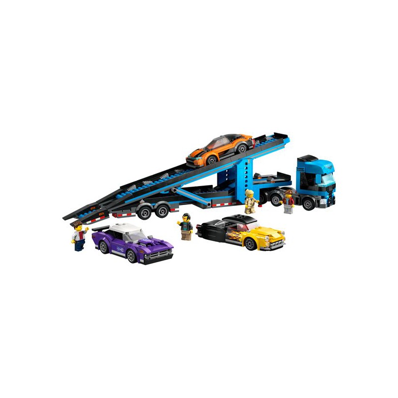 LEGO City 60408 Transportvoertuig met sportauto's