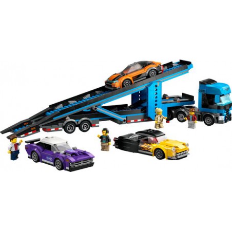 LEGO City 60408 Transportvoertuig met sportauto's