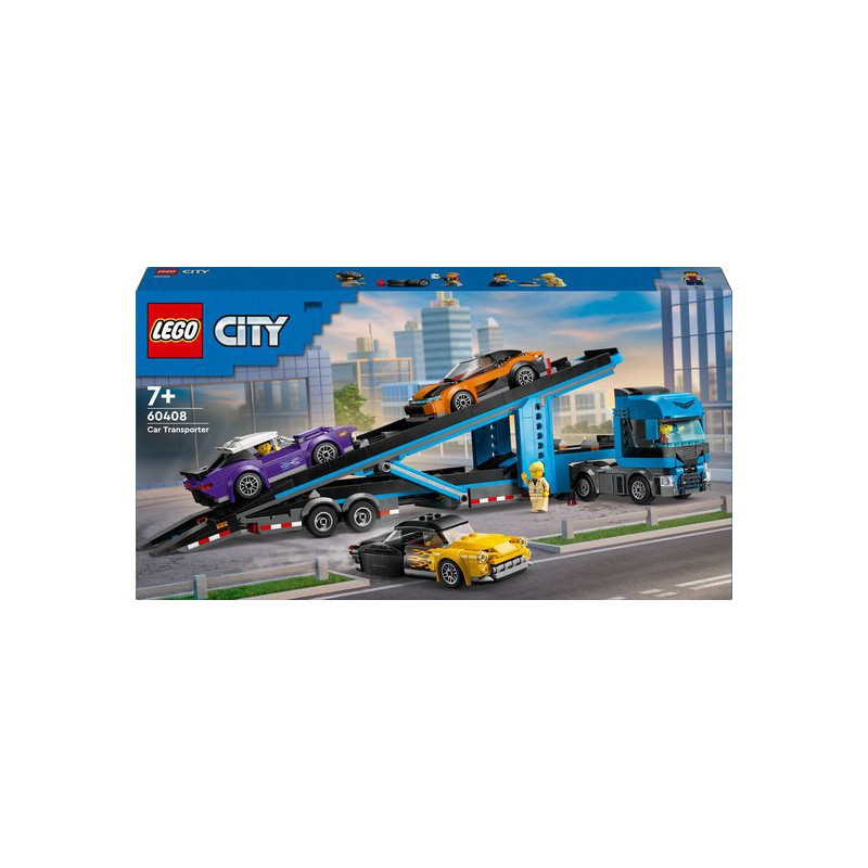 LEGO City 60408 Transportvoertuig met sportauto's